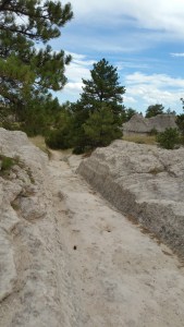 West from Ft. Laramie.